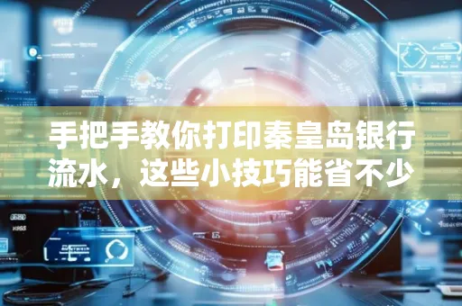 手把手教你打印秦皇岛银行流水,这些小技巧能省不少事