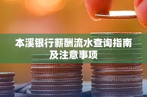 本溪银行薪酬流水查询指南及注意事项