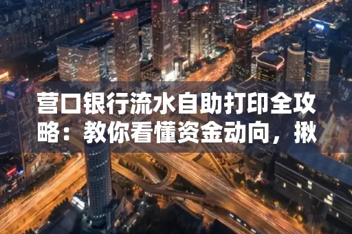 营口银行流水自助打印全攻略:教你看懂资金动向,揪出异常交易
